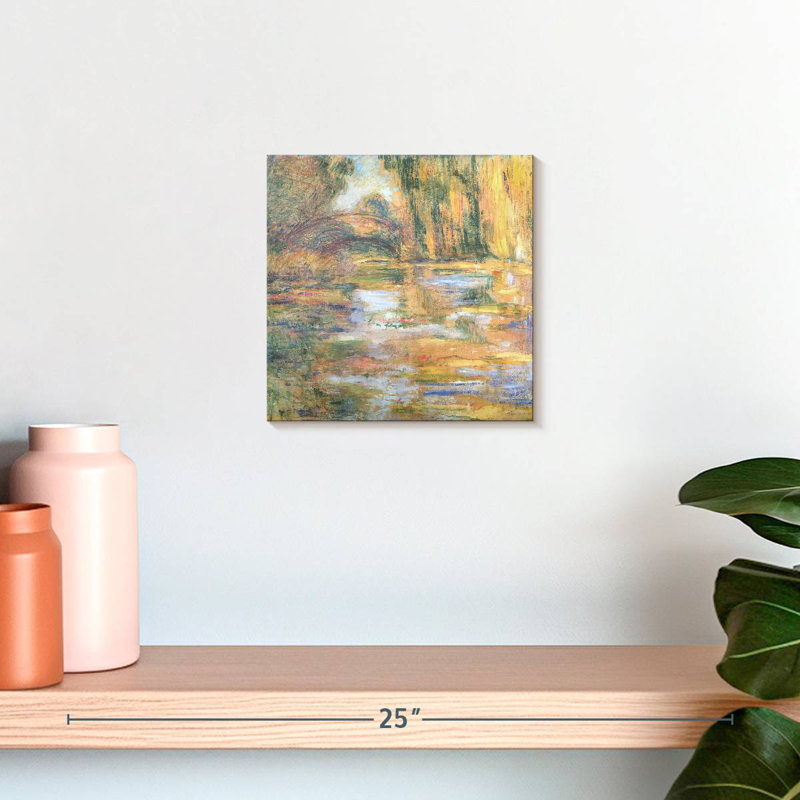 Avery Waterlily Pond - The Bridge, 10" H x 10" W