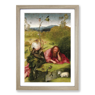 John the Baptist by Hieronymus Bosch - Picture Frame Painting