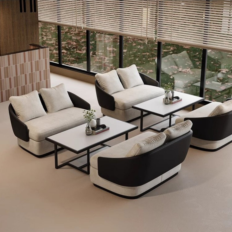 Modern Simple Sofa Coffee Table Combination