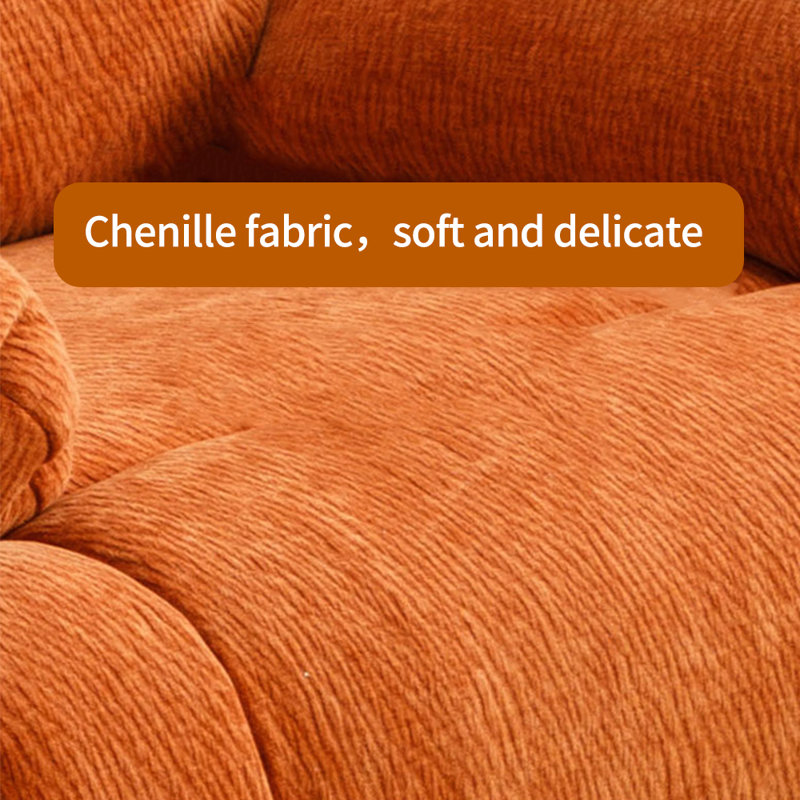Backus, Tissu orange chenille