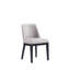 Chaise parsons rembourrée en cuir de hêtre Gansevoort-86778064