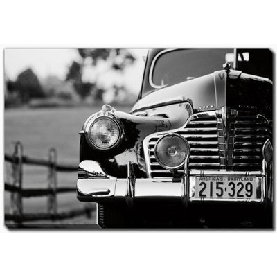 Classic Car I Crop Canvas Art