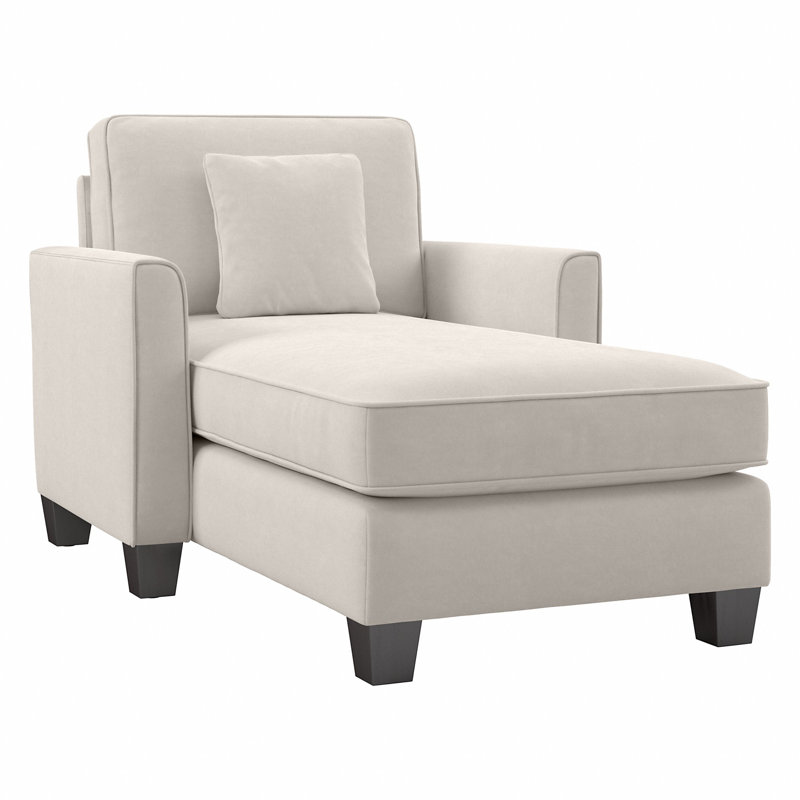Flâneuse rembourrée, Microfibre / microsuède beige clair
