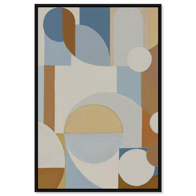 Perfect Balance II Canvas Abstract Print by Oliver Gal, Black Frame, 10 x 15
