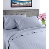 Sateen Striped Sheet Set