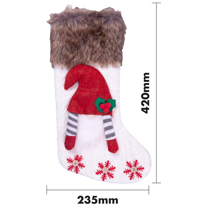 Silk Stocking Holder, White