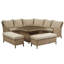 8 - Person Patio Dining Set with Square Table , Cushions Included