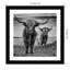 «Highland Cow Couple» par Stephane Pecqueux, reproduction d'art murale en bois encadrée-1716851426-1716851427