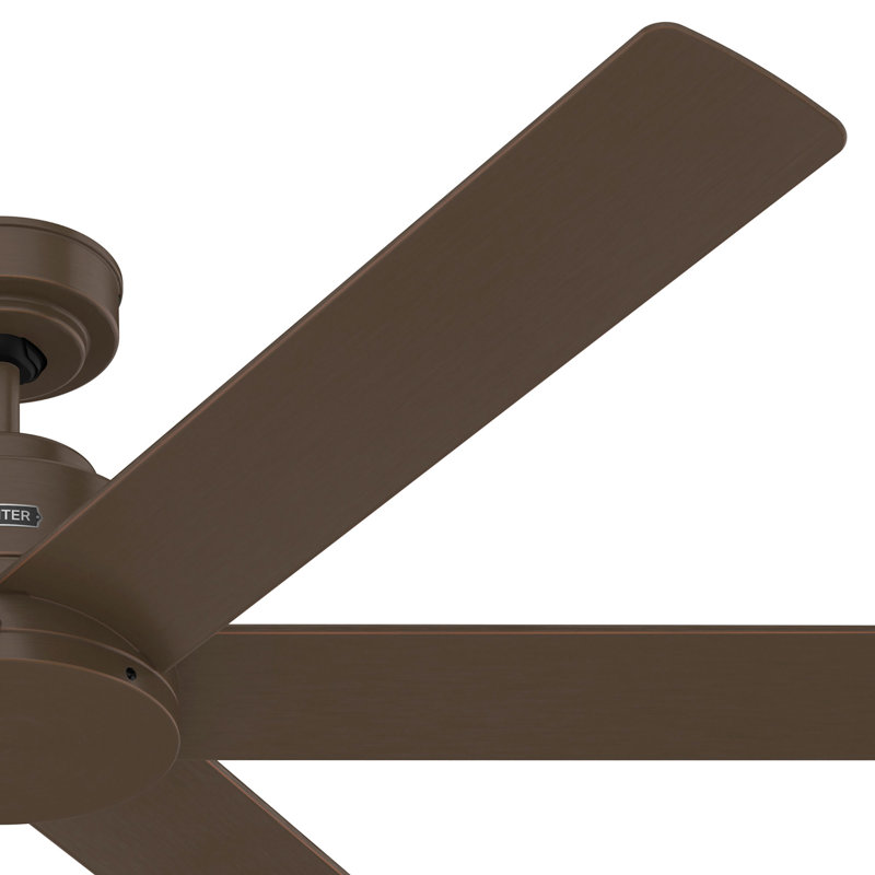 Hunter 60 inch Kennicott ENERGY STAR® Damp Rated Ceiling Fan and Handheld Remote
