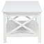 Ensemble de tables basses Modern Farmhouse avec plateau relevable et détails en X
