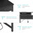 Small Computer Desk With Drawers & Monitor Stand Charging Station-404313864