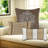 Luxurious 7 Piece Jacquard Bedding Set, Polyester Brown/gold King, Elegant Design