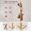 Rubber Freestanding 10 - Hook Coat Rack-47950123