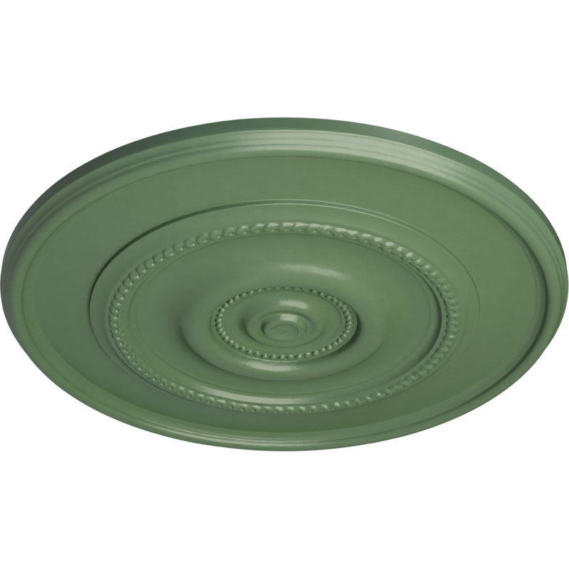 Endurathane Dylar Ceiling Medallion, 30"OD x 2 1/4"P (Fits Canopies up to 6 1/4")Hand-Painted Athenian Green Finish