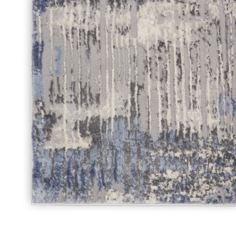 Hebersham Abstract Area Rug, Runner 66 x 209cm
