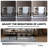 Rectangle LED Mirror, Touch Control Stepless 3 Colours Temperature & Dimmable Light -114266025
