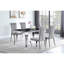 Belt Black And Mirrored Dining Table