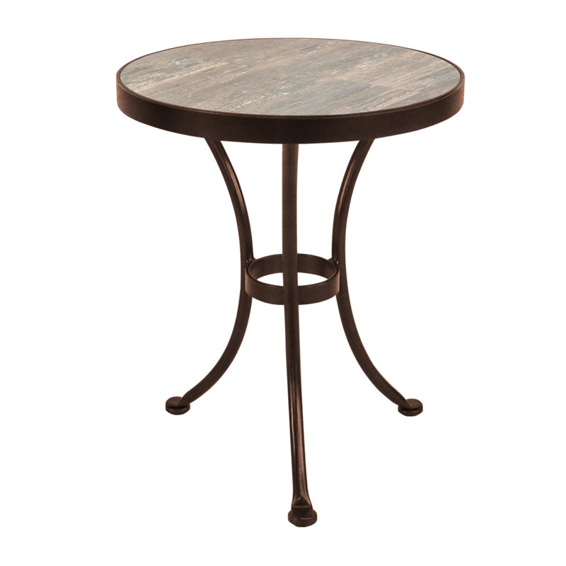 Tables Outdoor Round Side Table, Copper Creek, Venice Beach