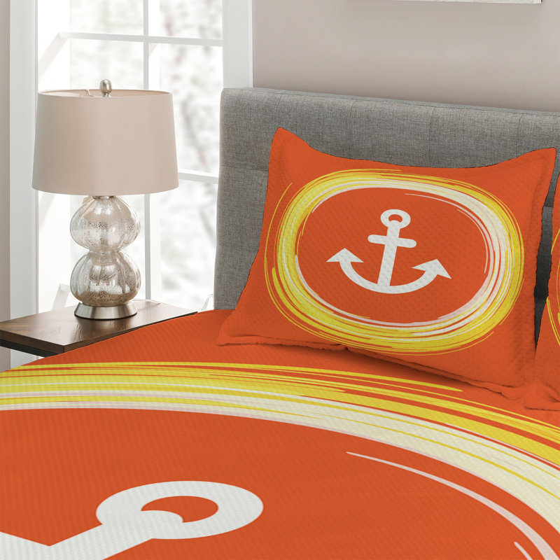 Coastal Polyester Coverlet