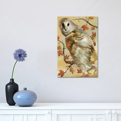 Barn Side Visit 1 Piece Wrapped Canvas Painting