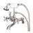 Stonington 3 Handle Deck Clawfoot Tub Faucet-19139527-19139521