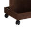 Petite table basse avec roulettes, table d'appoint multifonctionnelle rotative à 360 °, table de bout roulante avec compartiment de rangement, table de chevet mobile pour le salon, la chambre et le mobilier de maison-130829416