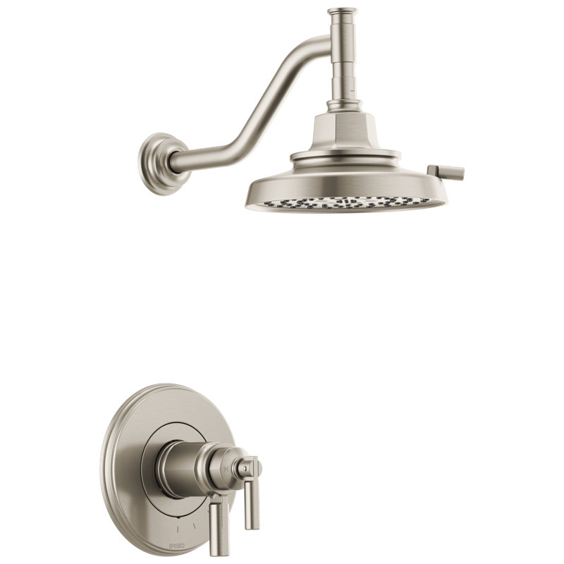 Invari® TempAssure® Thermostatic Shower Only Trim, Luxe Nickel