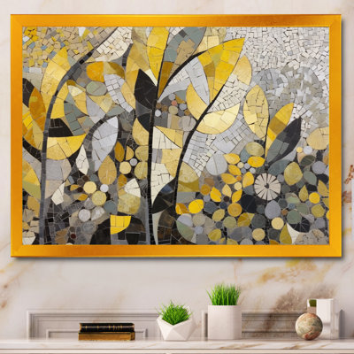 Begie Roswald Yellow And Grey Patterns In Artistic Fusion