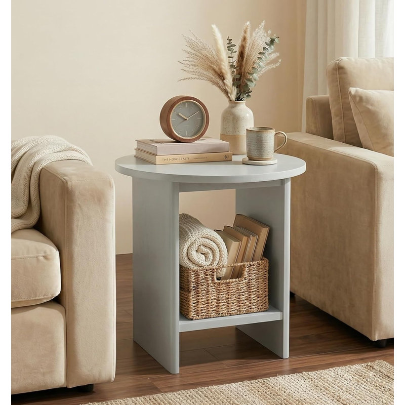 End Table, Grey