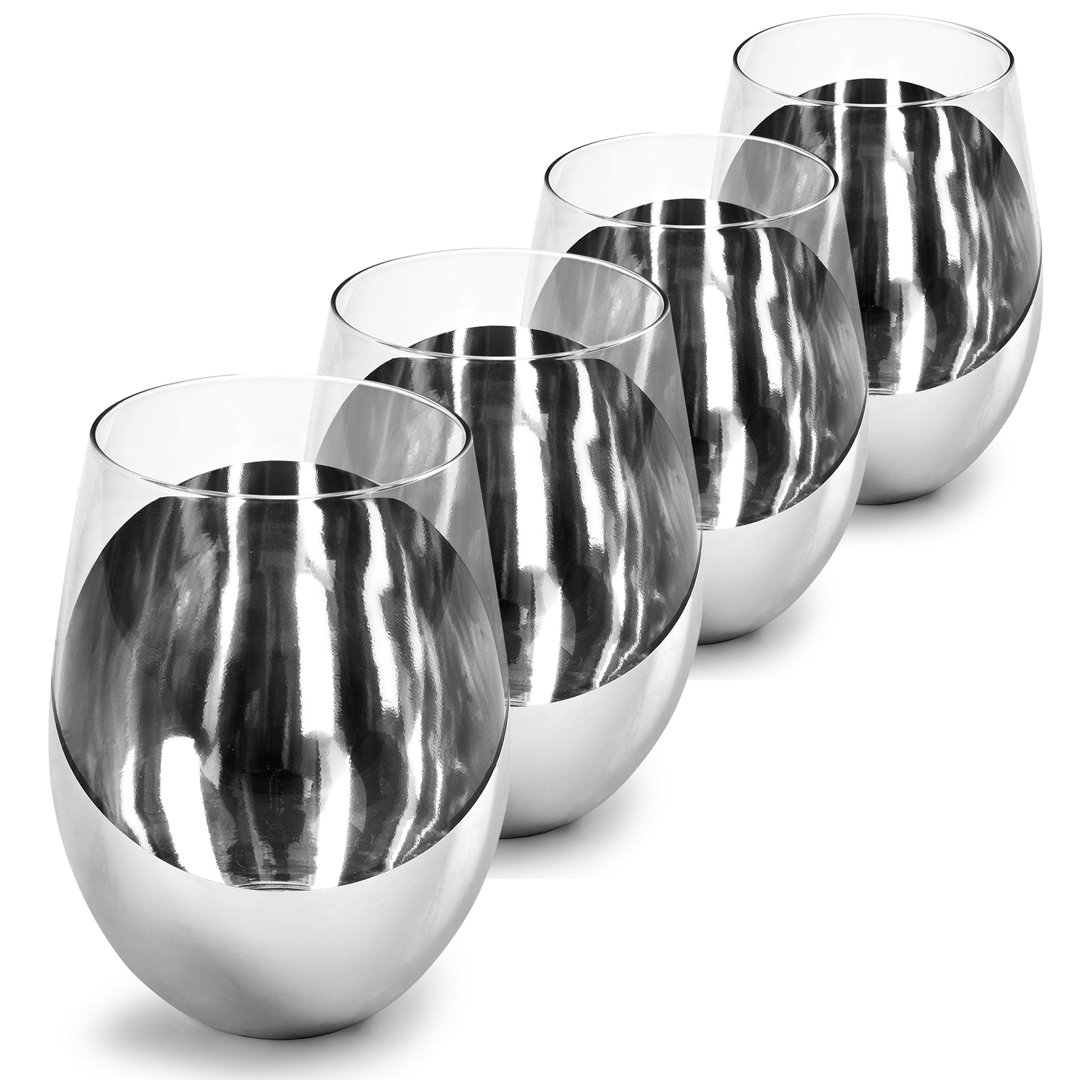 4 Piece All Purpose Wine Glass Set (Set of 4) Latitude Run® 