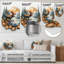 «Canadian Moose Into The Forest III - Moose», art mural moderne en métal-1379142954