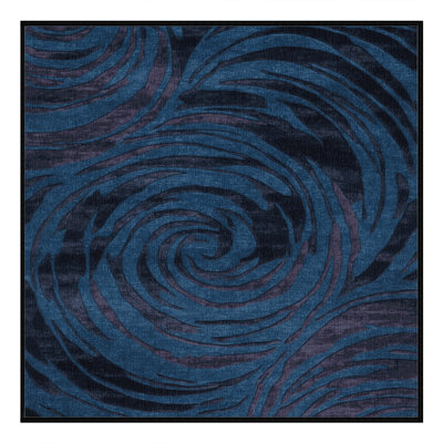 Machine Washable Abstract Gray Area Rug