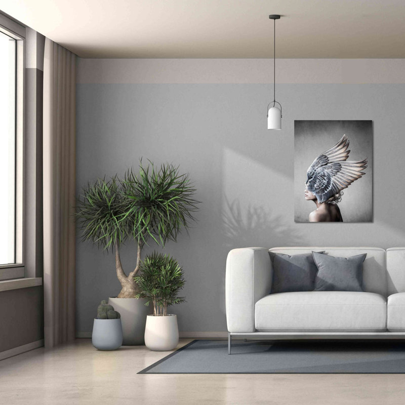 «Selene» par Design Fabrikken, estampe numérique sur toile, H 34 po x l 26 po x P 1,5 po