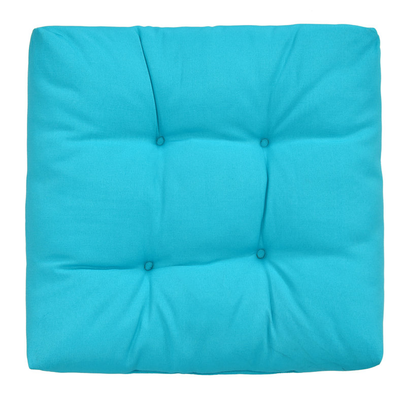 Coussin de siège d'intérieur / d'extérieur, Turquoise