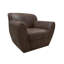 Fauteuil pivotant d'appoint Esis, coussins moelleux, similicuir-103215113