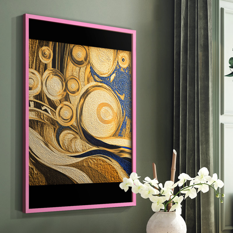 «Abstract Abstract», reproduction encadrée - prêt à accrocher