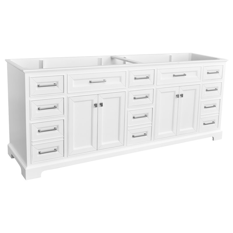 84" Bathroom Vanity Base Only