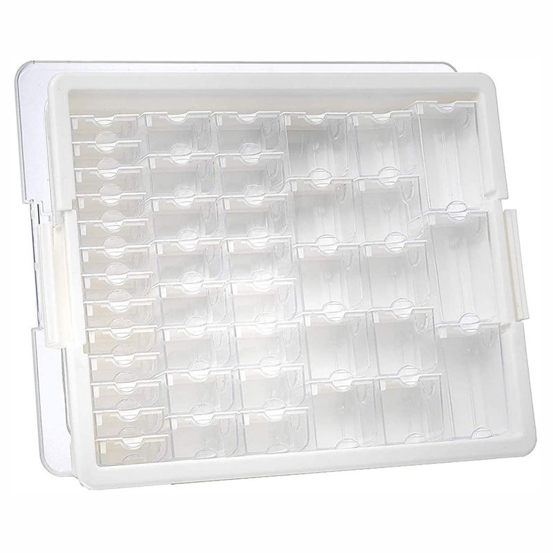 2 Piece Plastic Art Carrying Case Set