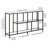 Anishia 52'' Glass Top Console Table-653842202