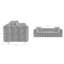 Lavance 227.1Cm Rolled Arms Chesterfield Sofa-88713827
