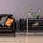 Modern Elegance 12W LED Table Lamp 11" - 3000K Soft White - Loop Design in Matte Black and Rose Gold