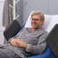 Base de lit réglable à massage zéro gravité avec matelas en mousse à mémoire de forme ferme de 6 po, incluant les traverses latérales et les roulettes verrouillables à pédale - Série 3101G-113691884