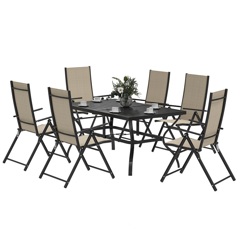 Patio Dining Set Table,