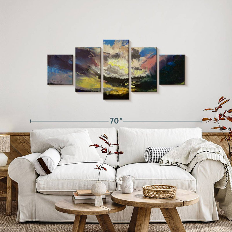 Dragon Cloud, 24" H x 55" W