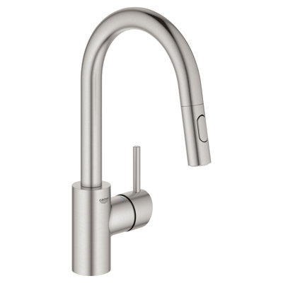 Robinet de cuisine à poignée simple avec accessoires Concetto ™