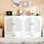 Grand lit escamotable avec grands tiroirs et chargement USB-1334237015