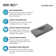 40 in. Wall-Mount or Countertop Bathroom Sink V-Shape Drain Solid Surface Material