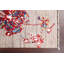 Tapis unique abstrait moderne noué à la main 2 pi 8 po x 4 pi