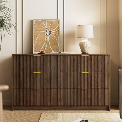 Commode 6 tiroirs 55,1 po