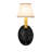 Aalbert Steel Candle Wall Light